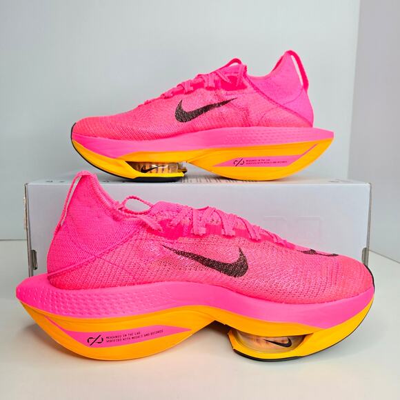 Nike Air Zoom Alphafly Next% 2 Hyper Pink Size 10 Women / Size 8.5 Men - Picture 2 of 8
